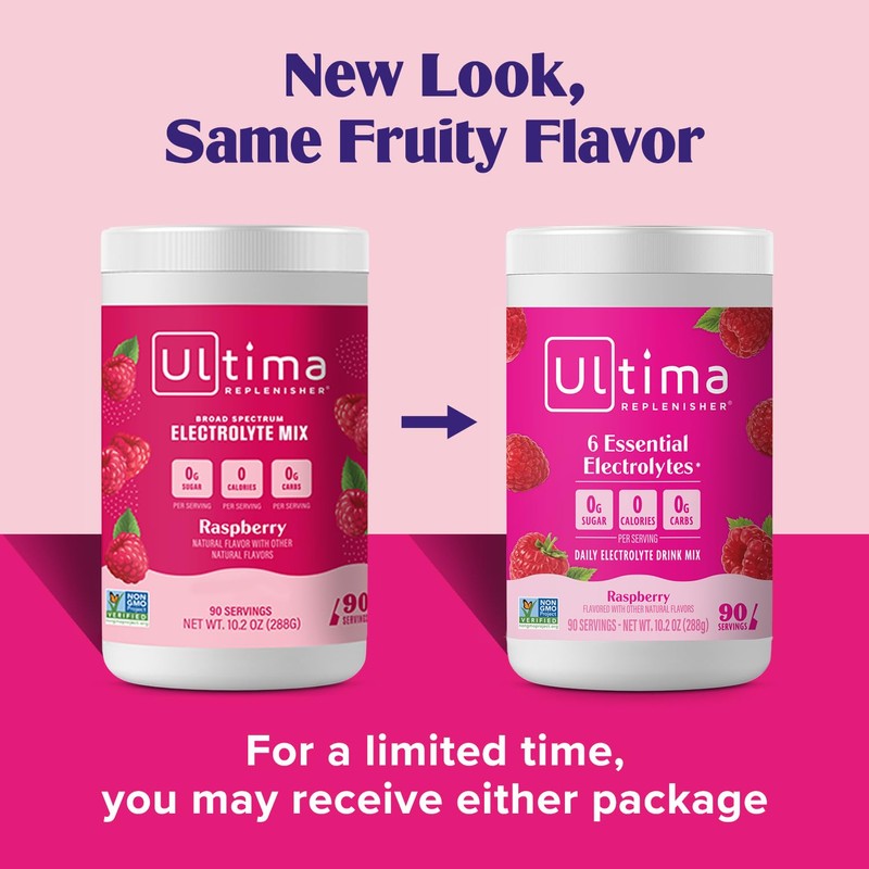 Ultima Replenisher Daily Electrolyte Powder Drink Mix – Sugar Free