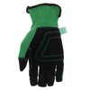 Scotts SC86157GR/M Hi-Dex Synthetic Palm Gloves – Medium, Spandex Back