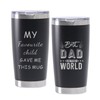 Best Dad in the World Water Bottle 20oz Dad Bottle