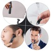 PACKOVE 1Set USB Rechargeable Nose Hair Trimmer Electric Sideburns Nose