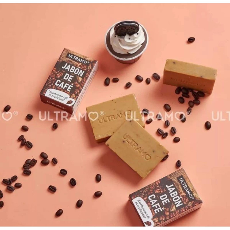 Ultramo Jabón De Café Ultramo Original Aclarador De Manchas Oscuros