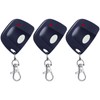 Kingdder 3 Pieces Gate Opener Remote Compatible with Multicode 300mhz