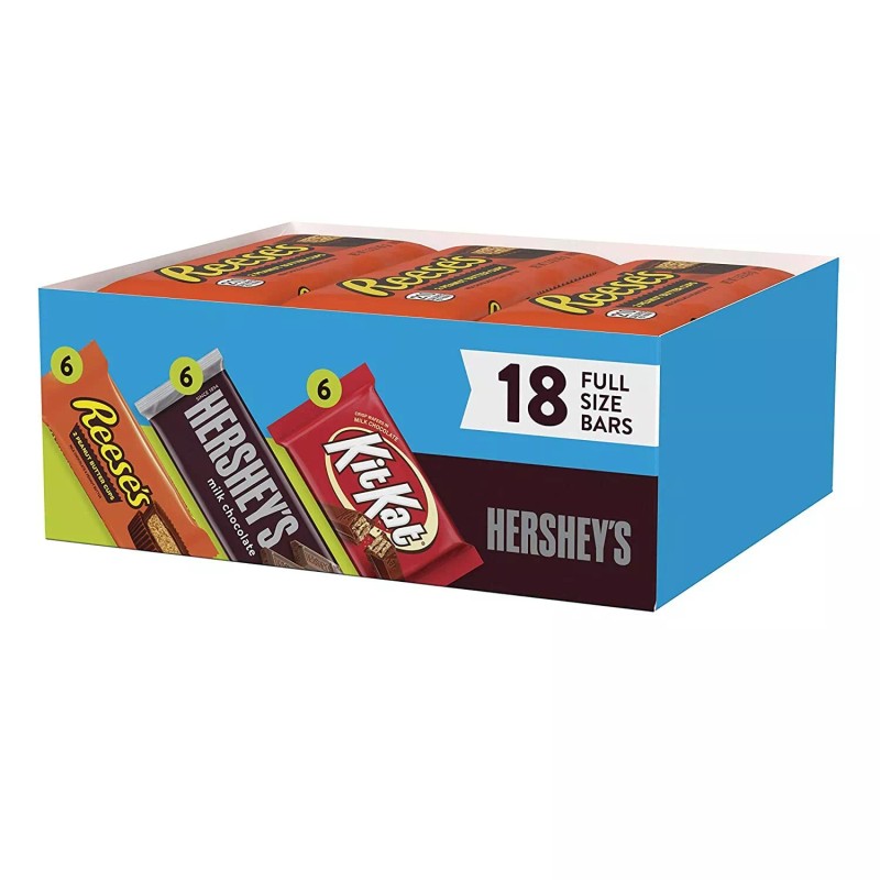 Hershey's Chocolate KIT KAT & REESE'S Peanut Butter Cups Full