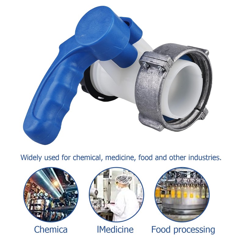 Nizirioo IBC Water Tank Universal Adapter: Container Flap Tap Stopcock