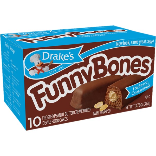 Drake's Funny Bones, 41.19 oz, 3 Boxes
