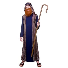 Kids Nativity Shepherd/Inn Keeper Fancy Dress Costume - Small (3-4 Years)