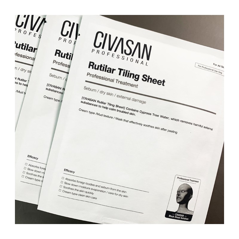 Sibasan Rutila Tiling Sheet Mask / 시바산 루틸라 타일링 시트