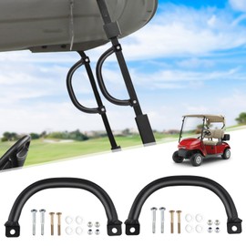 Roykaw Golf Cart Grab Handle Roof Struts Handle Universal Compatible with EZGO/Club Car/Yamaha Square Tube Vehicles, Easy Installation, Set of 2