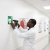 Defibrillator - Emergency and Safety Sign Aluminium Metal 3 mm