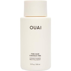 Ouai Acondicionador de Cabello Fino Voluminizador (300 ml) - Suavidad, Bounce y Volumen - Keratina y Biotin - Sin Parabenos, Sin Sulfatos, Sin Ftalatos