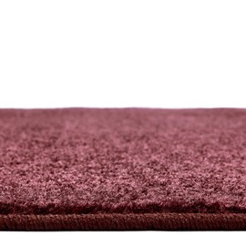 Carpets for Kids Mt St Helens 2100.810 Cranberry Solid Carpet 6ft x 9ft Rectangle