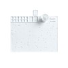 Silicone Painting Mat Washable Art Mat with Foldable Water Cup