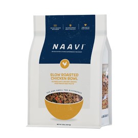 Naavi Dry or Wet Dog Food, Slow-Roasted Chicken Bowl for Adult Dogs - 2lb