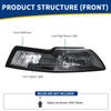 AUTOSAVER88 Headlight Assembly Compatible with 99-04 1999 2000 2001 2002