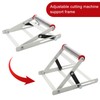 Adjustable Cutting Machine Support Frame, Table Saw Stand Height Adjustable,Metal