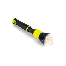 Detail Factory Octane Ectoplasm Lime×Black Tri-Grip Ultra Soft Detailing Brush, Short, Interior, Exterior, Comfortable Grip, Scratch-free Cleaning,