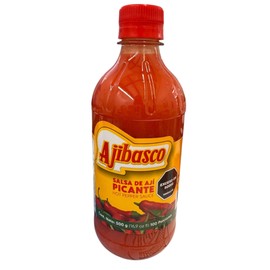 Ajibasco Salsa de Ají Picante – Hot Pepper Sauce – 500g (16.9 fl oz) – Spicy Chili Sauce for Cooking & Seasoning
