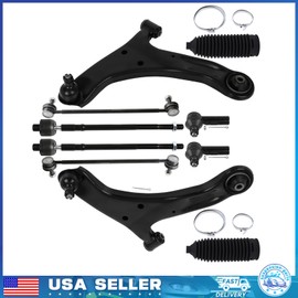 suspension-parts For 2006-2013 Suzuki Grand Vitara Front Lower Control Arm Sway Bar Tie Rod End