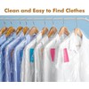 Polythene Garment Covers Clear Plastic Clothes Covers Dry Cleaning Durable,