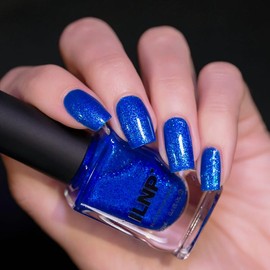 ILNP Sea Glass - Deep Cobalt Blue Shimmer Nail Polish