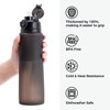 TakeToday Collapsible Water Bottles, Foldable for Travel, 32oz, Black
