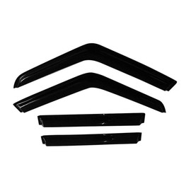 OKOVO Xj Bj Window Visors Rain Sun Guard Vent Rain Acrylic Front Rear Side,Left Right for Jeep for Cherokee 1984-2001 Smoke/Tinted Slim Style 4CAR-WD-JC86