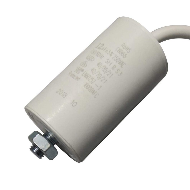 COCAPCO Run Capacitor CBB65 250VAC 12uF 250V AC 12MFD 12