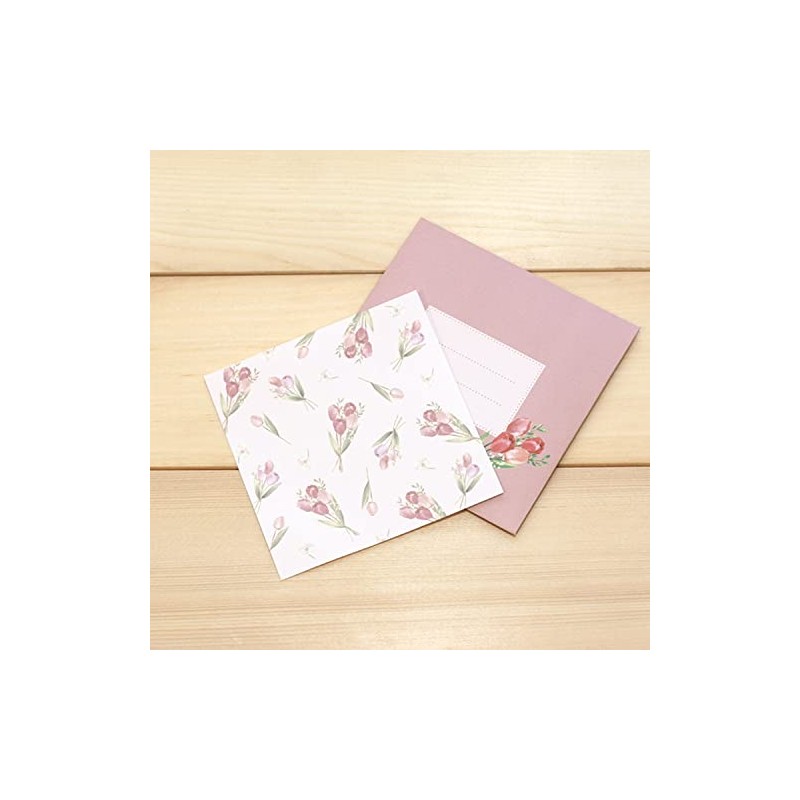 Lab Clip Mini Letter Set, Bon Kadu, Pink, 22A-BCML01-PK