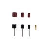 AOMIKITSTU 458 pieces sanding sleeve set, with 432 pieces sanding
