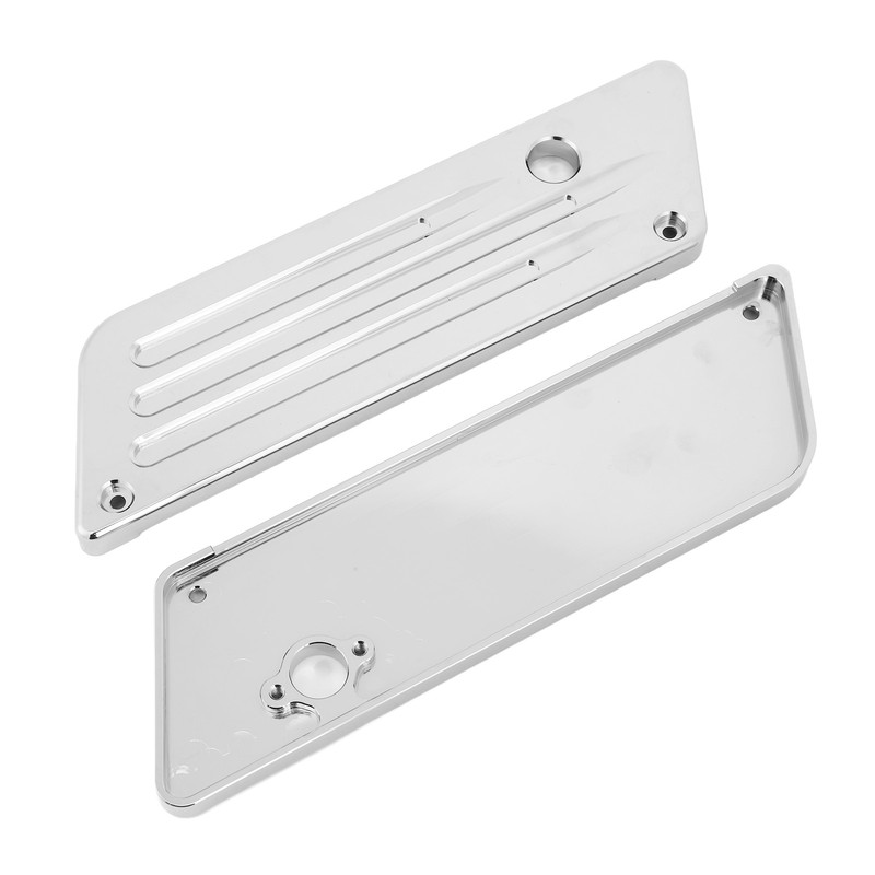 2 Pcs Saddlebag Latch Covers Saddle Bag Outer Lid Hinge