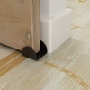 JUBEST Sliding Barn Door Floor Guide, Floor Mounted Sliding Door