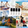 FOMIYES 5pcs Empty Lip Gloss Tubes with Wand for Travel
