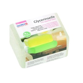 Glorex 6 1600 glycerine soap, Öko, transparent, 250g