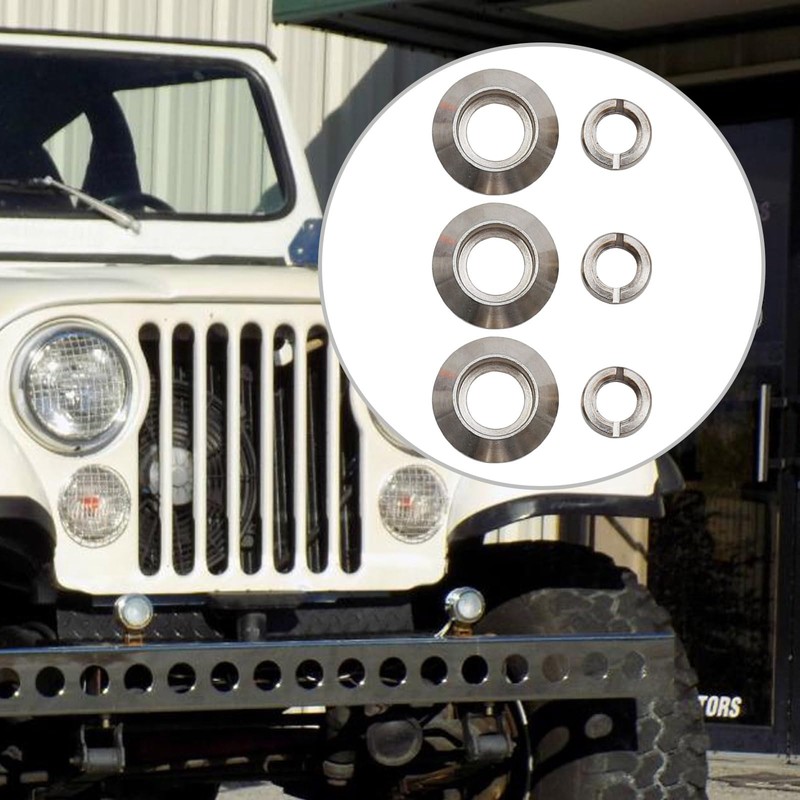 Hoypeyfiy Bezel Nut Set 987911 4000056 Dashboard Headlights Wiper Switch