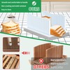 CAWIU Bread Slicer for Homemade Bread, Foldable Bread Cutter with