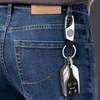 Gkeygo Carabiner Keychain, Key Chains for Car Key with 2