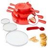 Molde Para Empanadas (3 Uds) con Molde para Arepas (3