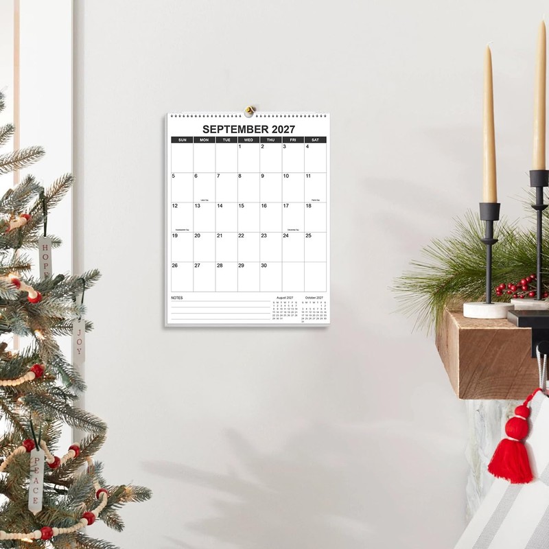 2026-2027 Wall Calendar - Runs from July 2026 until December