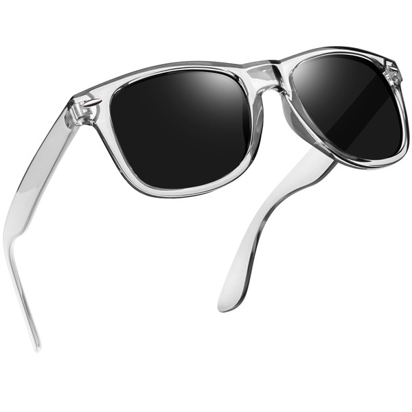 Joopin Classic Sunglasses Men's Polarised Retro Rectangular and UV400 Sunglasses