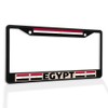 Fastasticdeals Metal Insert License Plate Frame Egypt Flag Weatherproof Car