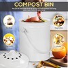 Utopia Kitchen Compost Bin for Kitchen Countertop - 1.3 Gallon