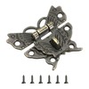 sourcing map Hasp Latch, 43 x 50mm Butterfly Decorative Retro