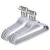 Quality Hangers Clothes Set 50 Pack - Non-Velvet Plastic for