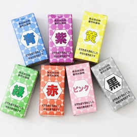 Edible Pigment Natural Color Powder Derived from Natural Plants and Seaweed Food Pigments 7 Color Set (0.2 oz (5 g) x 7 Pieces), Red, Yellow, Blue, Green, Purple, Pink, Black, Red & Qing, Natural Home