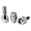 CAR+ ATB1225 Anti-Theft Locking L37 Wheel Nuts/Bolts 4-Piece Set