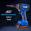 ACDelco ARI20132P 20V Brushless 1/2" Impact Wrench, Cordless Impact Wrench,
