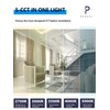 POPANU Recessed Lighting 4-inch Square-LED - Canless Recessed Light Fixture,