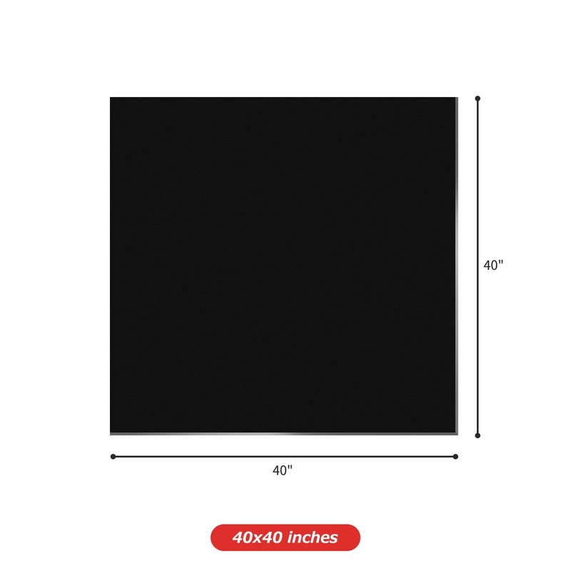Matace Welding Blanket Fireproof 40x40 Inch Carbon Felt Soldering Mat