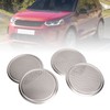 4PCS Door Speaker Grille Cover Round Aluminium Alloy Replacement for