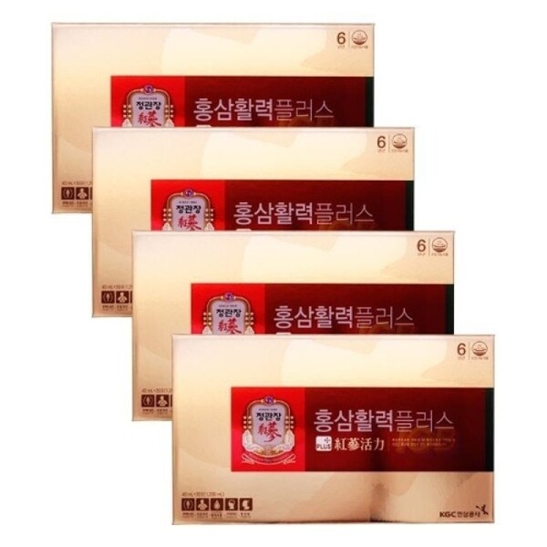 Jeonggwanjang Korea Ginseng Corporation Jeonggwanjang Red Ginseng Vitality Plus 40mlx30ea